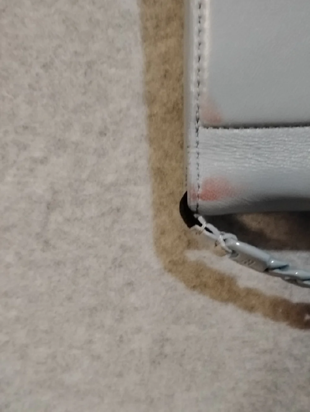 Fendi X Chavos Stain Metal iPhone Case Powder Blue. - Picture 8 of 8